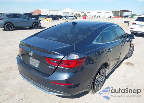 2019 Honda Insight Touring z USA, uszkodzony, nr VIN 19XZE4F96KE004554